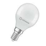Ledvance Classic LED E14 Ball Frosted 4.9W 470lm - 840 Cool White | Replaces 40W