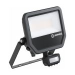 Ledvance LED Floodlight Aluminium Black 41W 6000lm 100D - 840 Cool White | IP65 - Motion And Light Sensor - Symmetrical