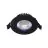 Noxion LED Adjustable Slim Spot Black 6W 550lm - 930 Warm White | Cutout 75mm - IP54 - Best Colour Rendering 