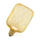 Osram Decor Flat Lamp In Metal Housing LED E27 Special Frosted Gold 3.5W 300lm - 827 Extra Warm White | Replaces 25W