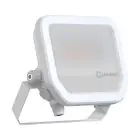 Ledvance LED Floodlight Aluminium White 17W 2200lm 100D - 830 Warm White | IP66 - Symmetrical