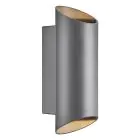 Nordlux Nico Wall Light Aluminium Anthracite Up & Down | IP54 - Suitable for 2x GU10