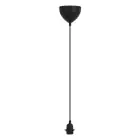 Nordlux Basic Pendulum Black | Suitable for 1x E27